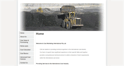 Desktop Screenshot of coalmarketinginfo.com